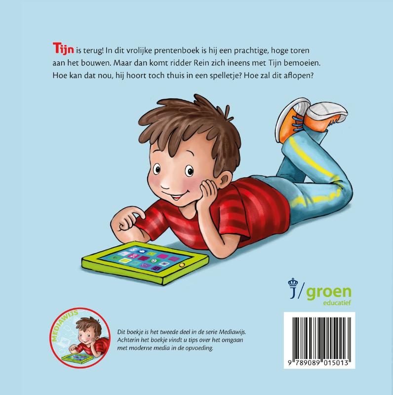 Achterkant van Tijn en ridder Rein