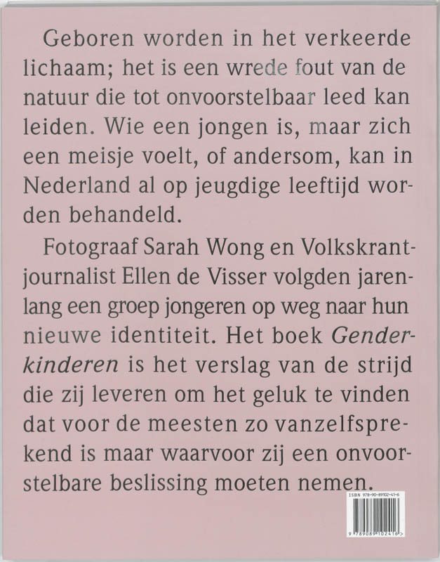 Achterkant van Genderkinderen