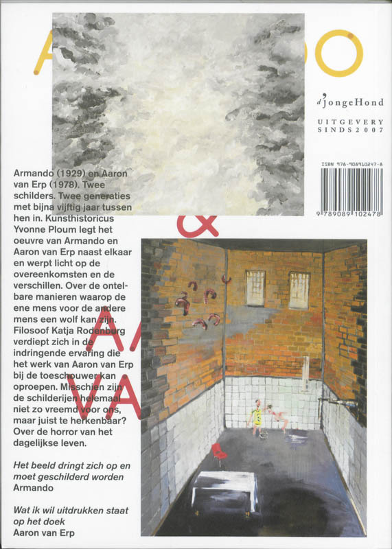 Achterkant van Armando en Aaron van Erp