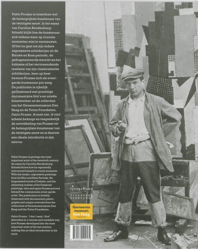 Achterkant van Pablo Picasso