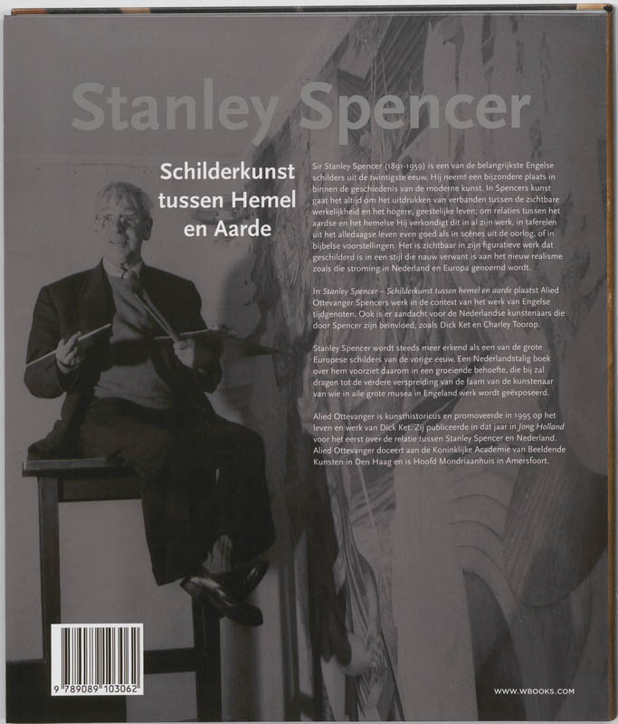 Achterkant van Stanley Spencer