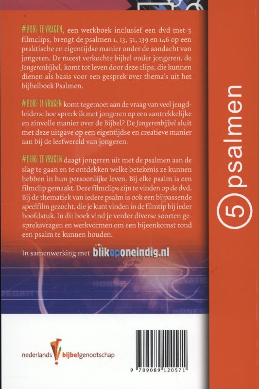 Achterkant van Durftevragen