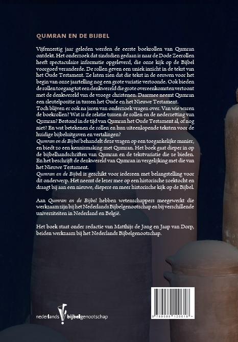 Achterkant van Qumran en de Bijbel
