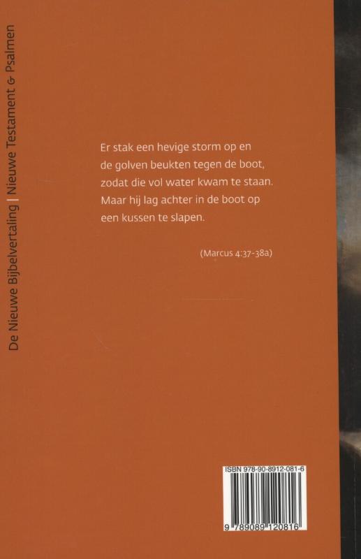 Achterkant van Het nieuwe Testament en Psalmen