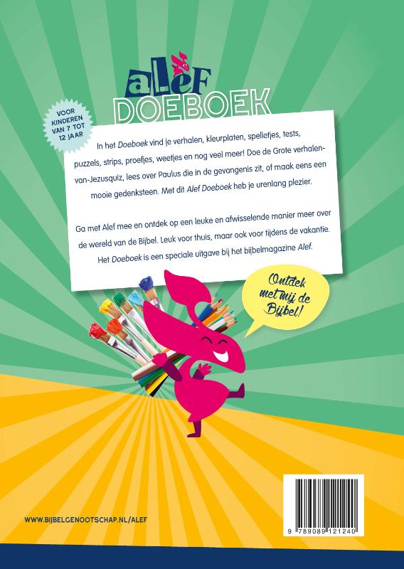 Achterkant van Alef Doeboek set van 3