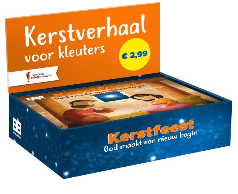 Achterkant van Kerstfeest, display, 20 ex.