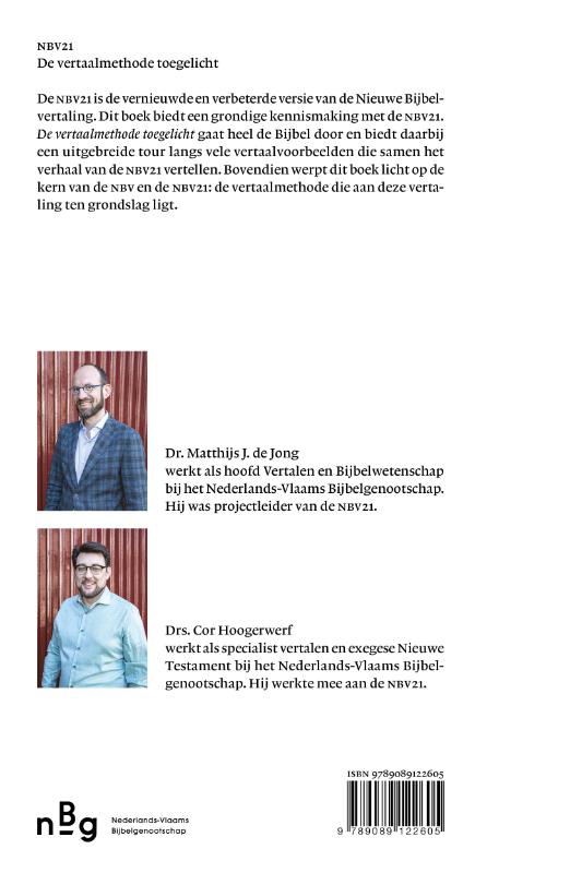 Achterkant van NBV21 - De vertaalmethode toegelicht