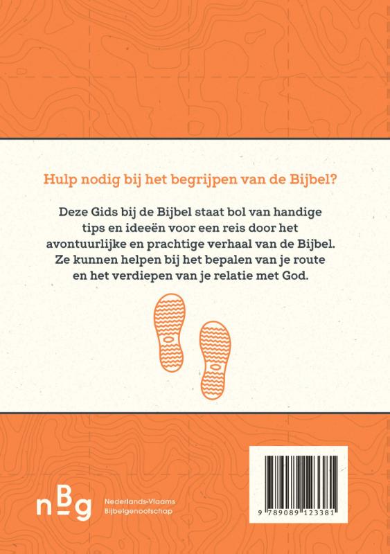 Achterkant van Gids bij de Bijbel