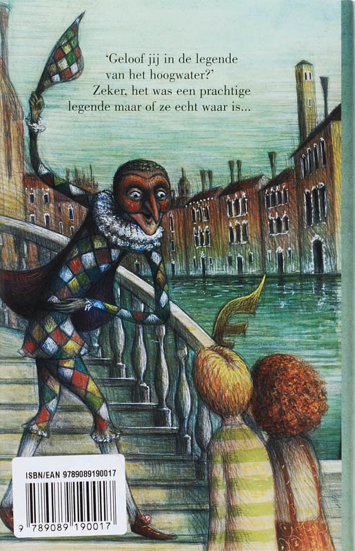 Achterkant van Mistica Maeva en de geheime legende van Venetië