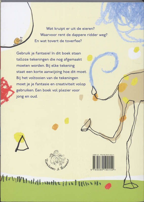 Achterkant van Kriebel-krabbelboek