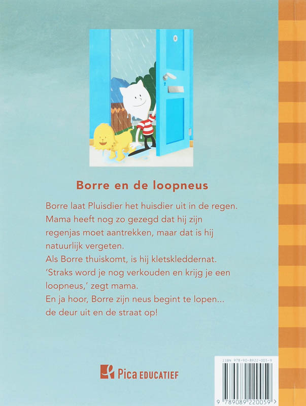 Achterkant van Borre en de loopneus