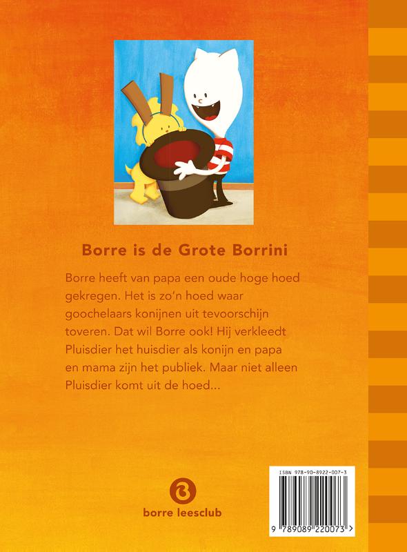 Achterkant van Borre is de Grote Borrini