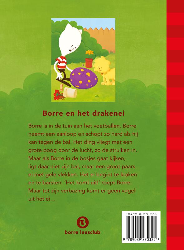 Achterkant van Borre en het drakenei