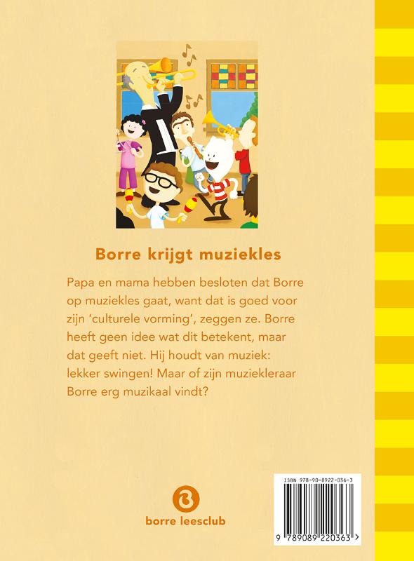 Achterkant van Borre krijgt muziekles