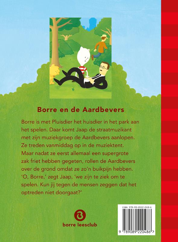 Achterkant van Borre en de aardbevers