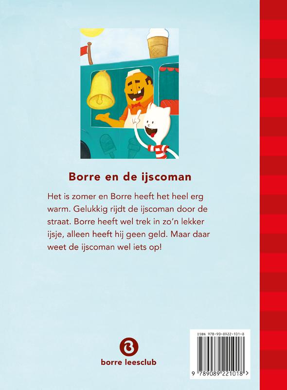 Achterkant van Borre en de ijscoman