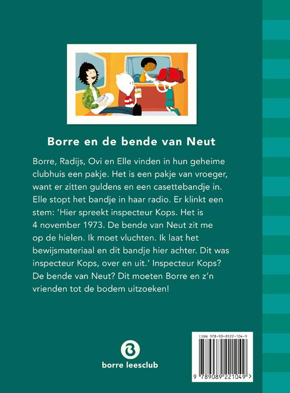 Achterkant van Borre en de bende van Neut
