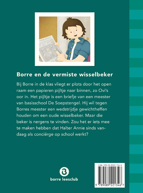 Achterkant van Borre en de vermiste wisselbeker