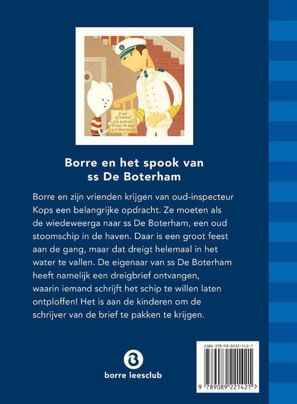 Achterkant van Borre en het spook van ss De Boterham