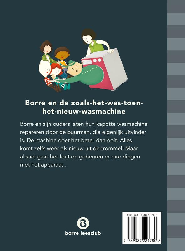 Achterkant van Borre en de zoals-het-was-toen-het-nieuw-wasmachine