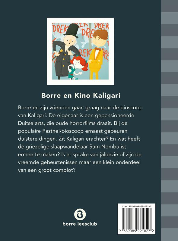 Achterkant van Borre en Kino Kaligari
