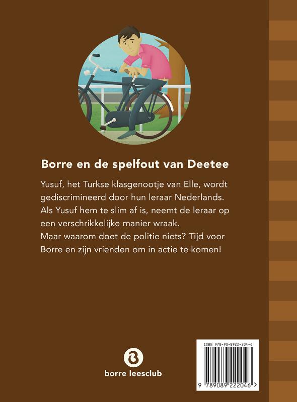 Achterkant van Borre en de spelfout van deetee