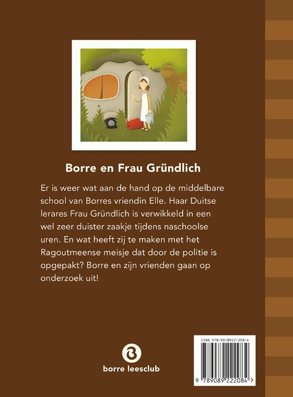 Achterkant van Borre en Frau Grundlich
