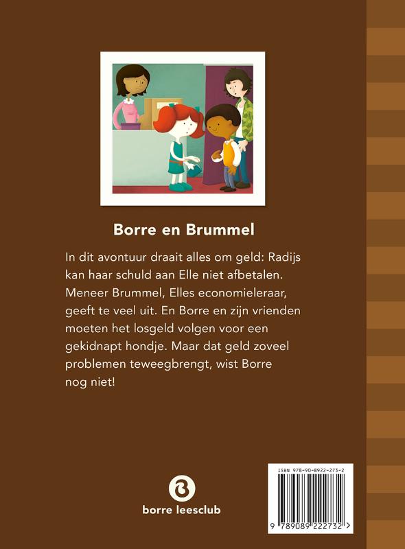 Achterkant van Borre en Brummel