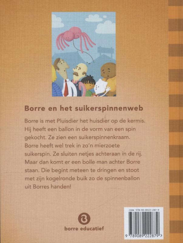 Achterkant van Borre en het suikerspinnenweb
