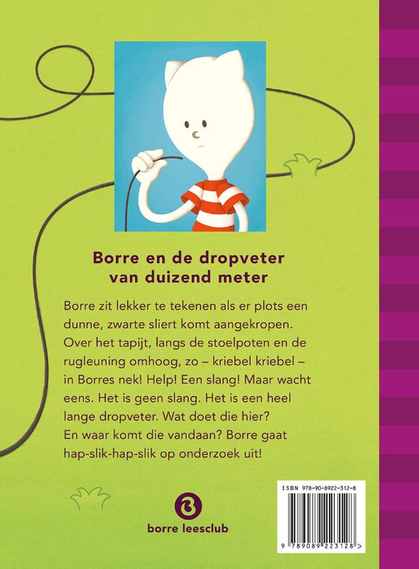 Achterkant van Borre en de dropveter van duizend meter