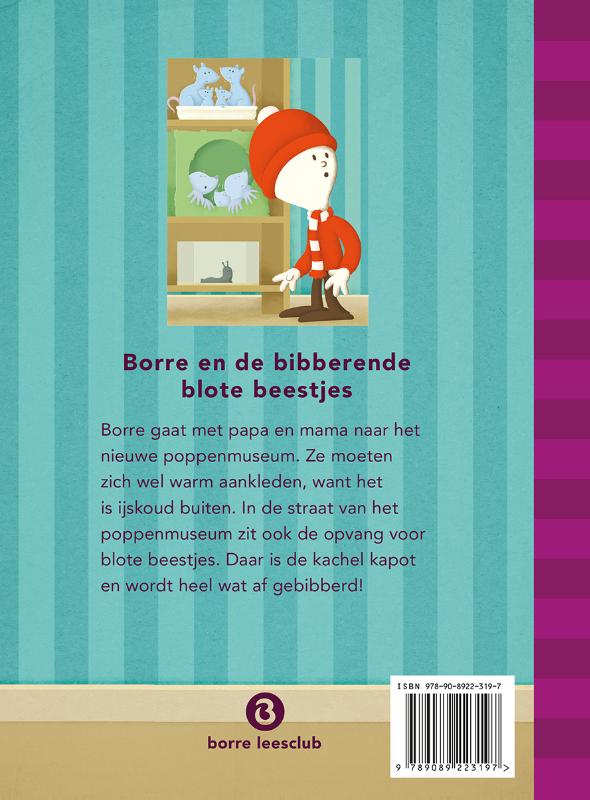 Achterkant van Borre en de bibberende blote beestjes