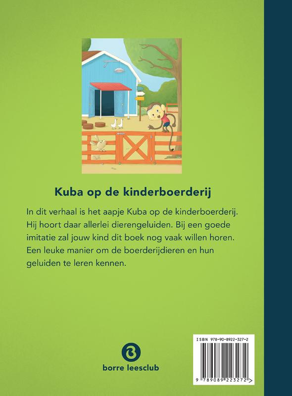 Achterkant van Kuba op de kinderboerderij