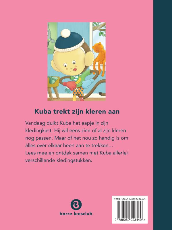 Achterkant van Kuba trekt zijn kleren aan