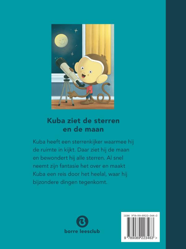 Achterkant van Kuba ziet de sterren en de maan