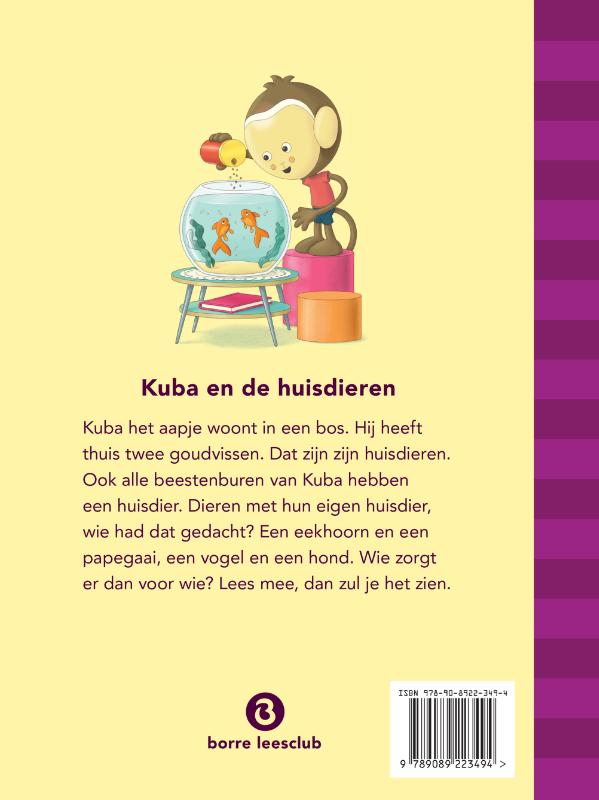 Achterkant van Kuba en de huisdieren