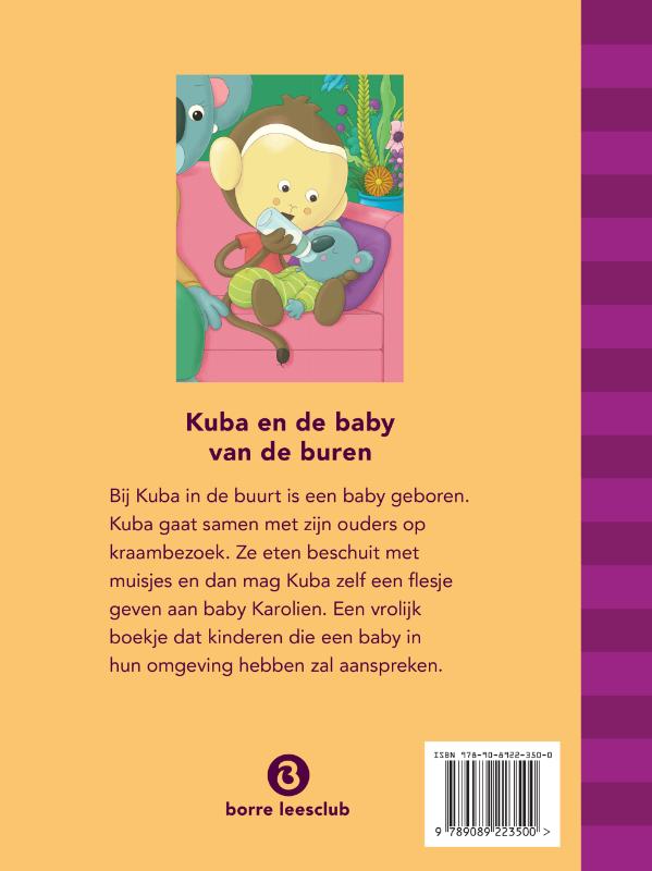 Achterkant van Kuba en de baby van de buren