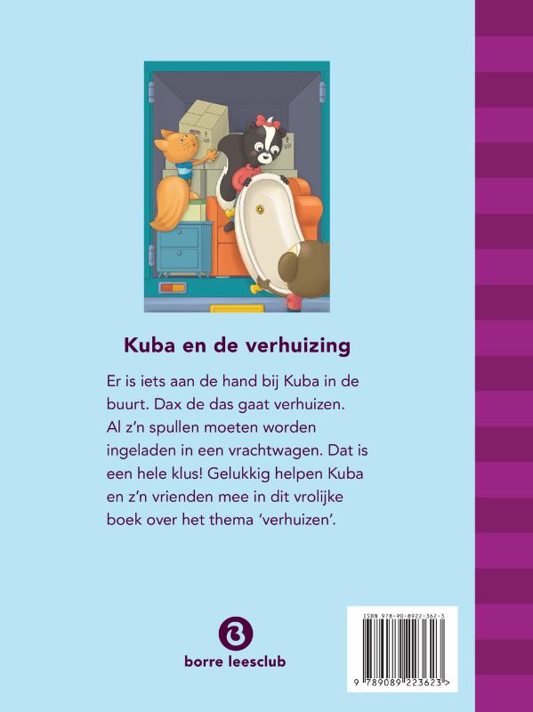 Achterkant van Kuba en de verhuizing