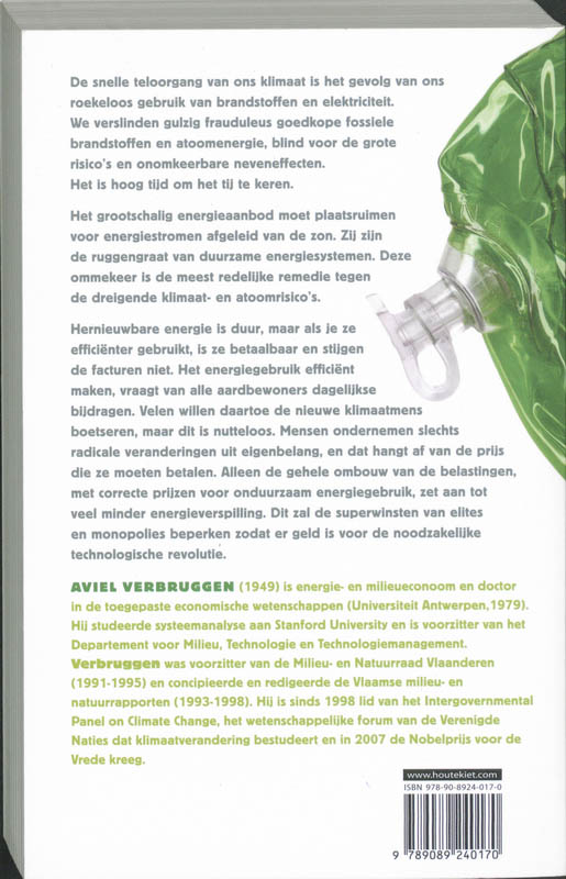Achterkant van De ware energiefactuur