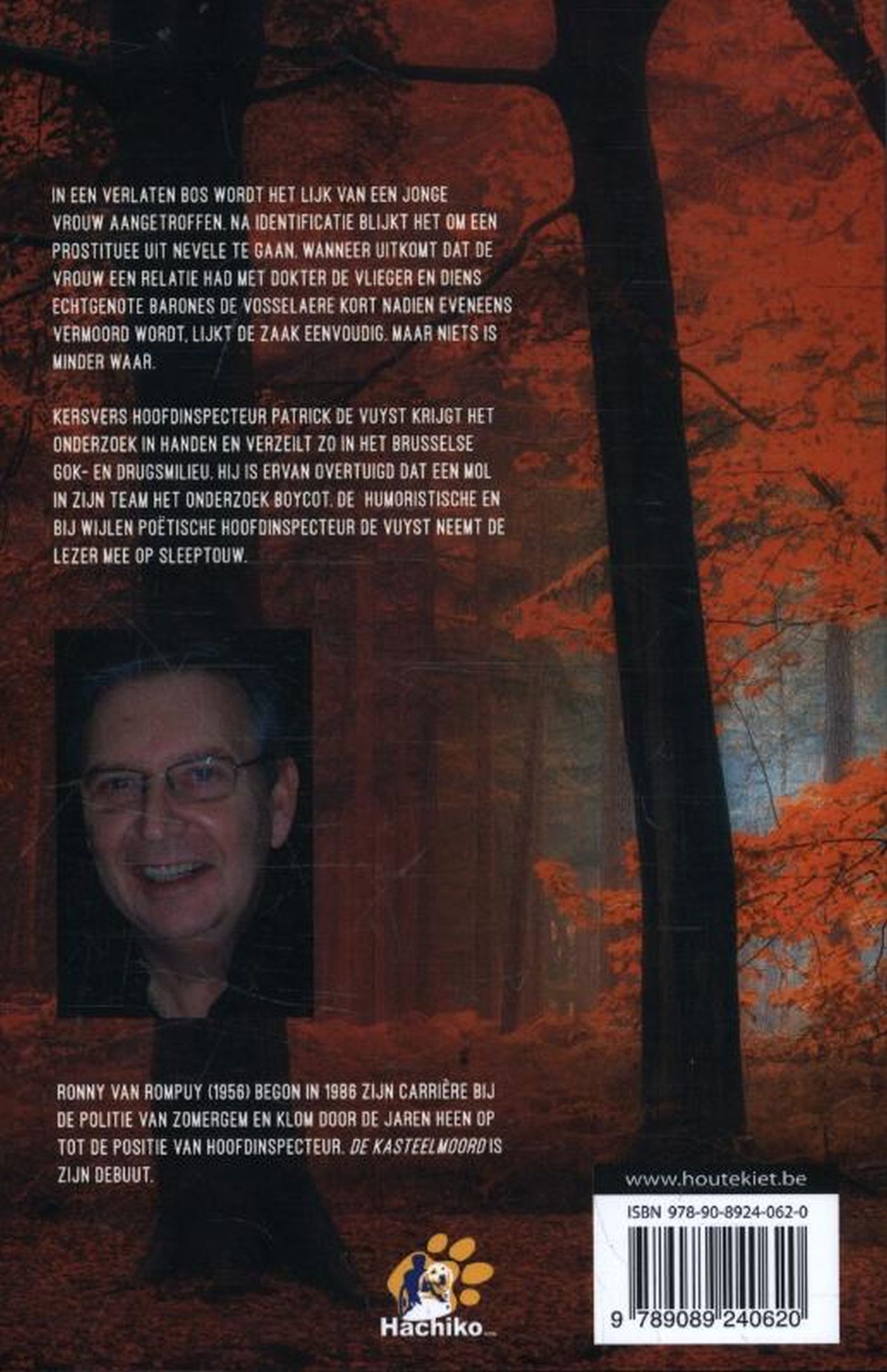 Achterkant van De kasteelmoord