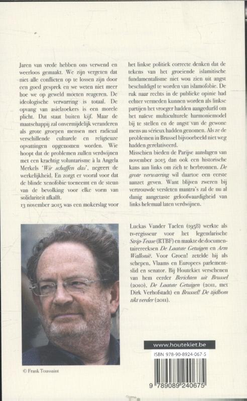 Achterkant van De grote verwarring