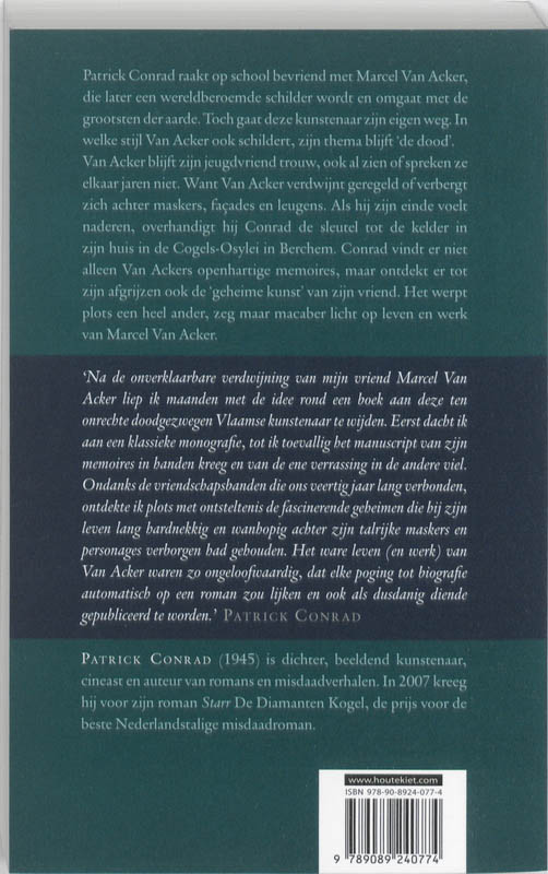 Achterkant van Leven en werk van Marcel Van Acker