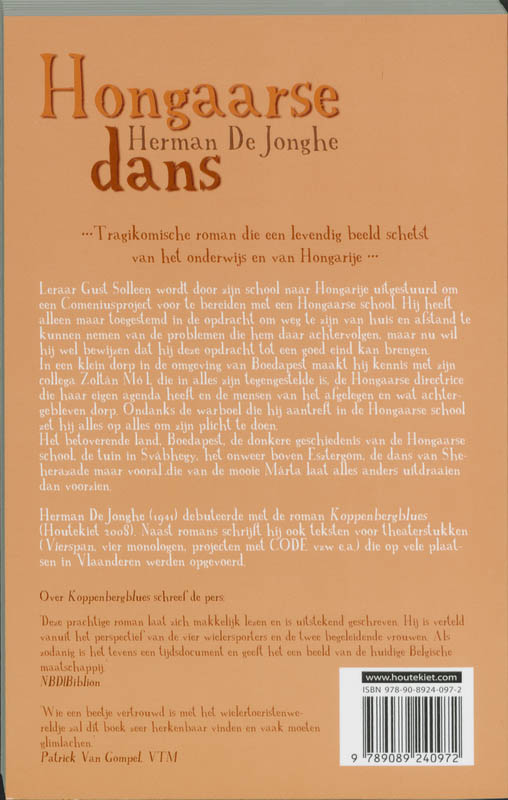 Achterkant van Hongaarse dans