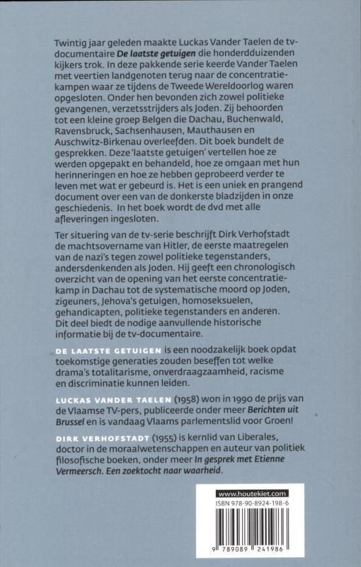 Achterkant van De laatste getuigen
