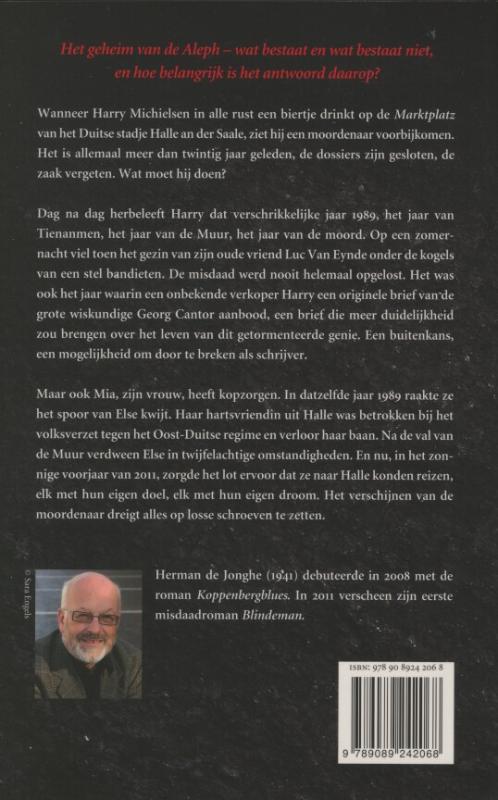 Achterkant van De idolen van Halle