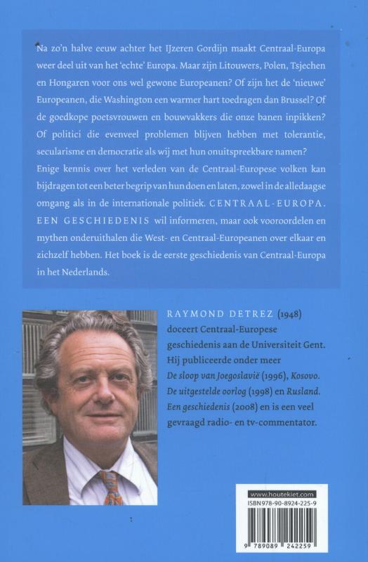 Achterkant van Centraal-Europa