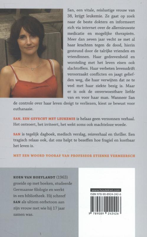 Achterkant van San