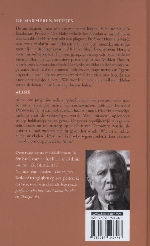 Achterkant van Aline en de marmeren meisjes