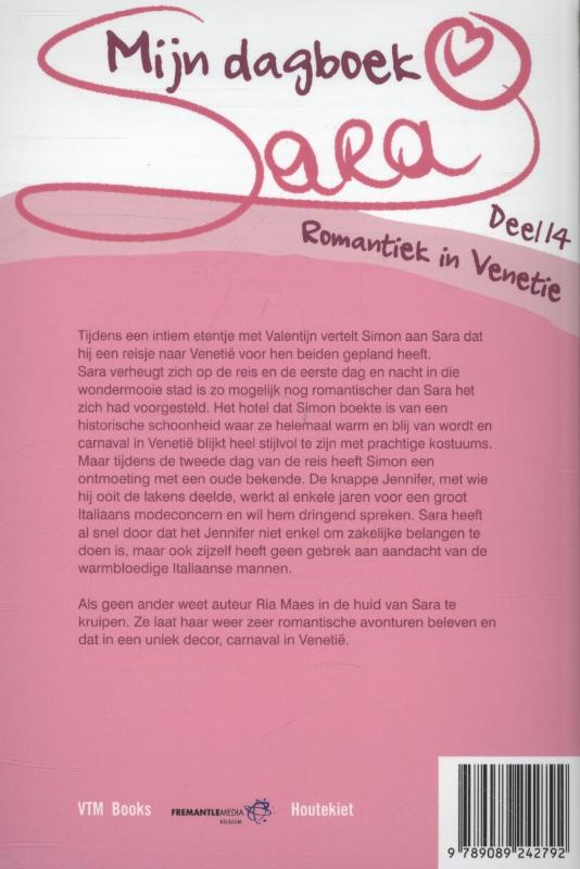 Achterkant van Romantiek in Venetie