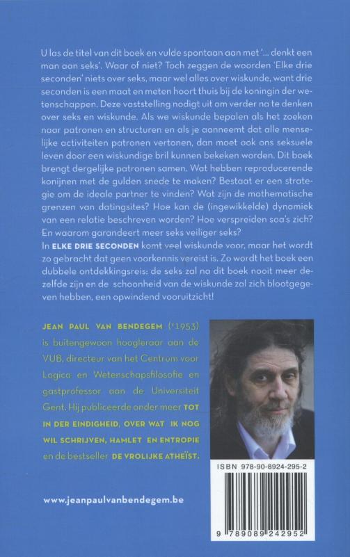 Achterkant van Elke drie seconden