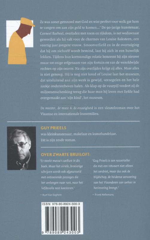 Achterkant van De meester, de muze en de eeuwigheid